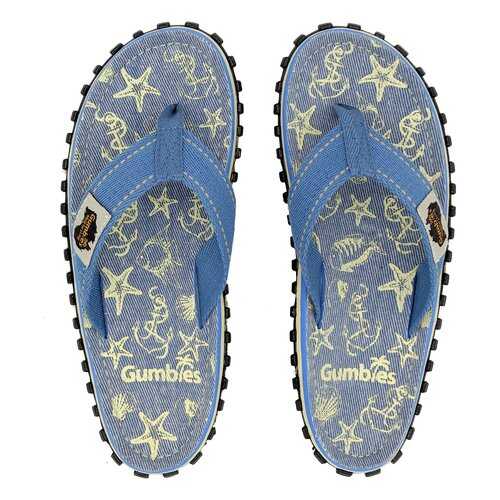 Шлепанцы женские Gumbies Islander Canvas Sea Shells 2020 (37) в Балдинини